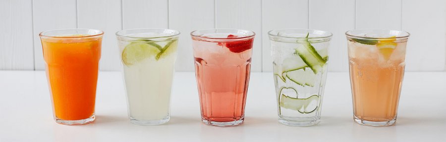 Spring flavoured water recipe