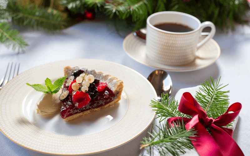 Christmas Dining at Helix Restaurant at The Gherkin