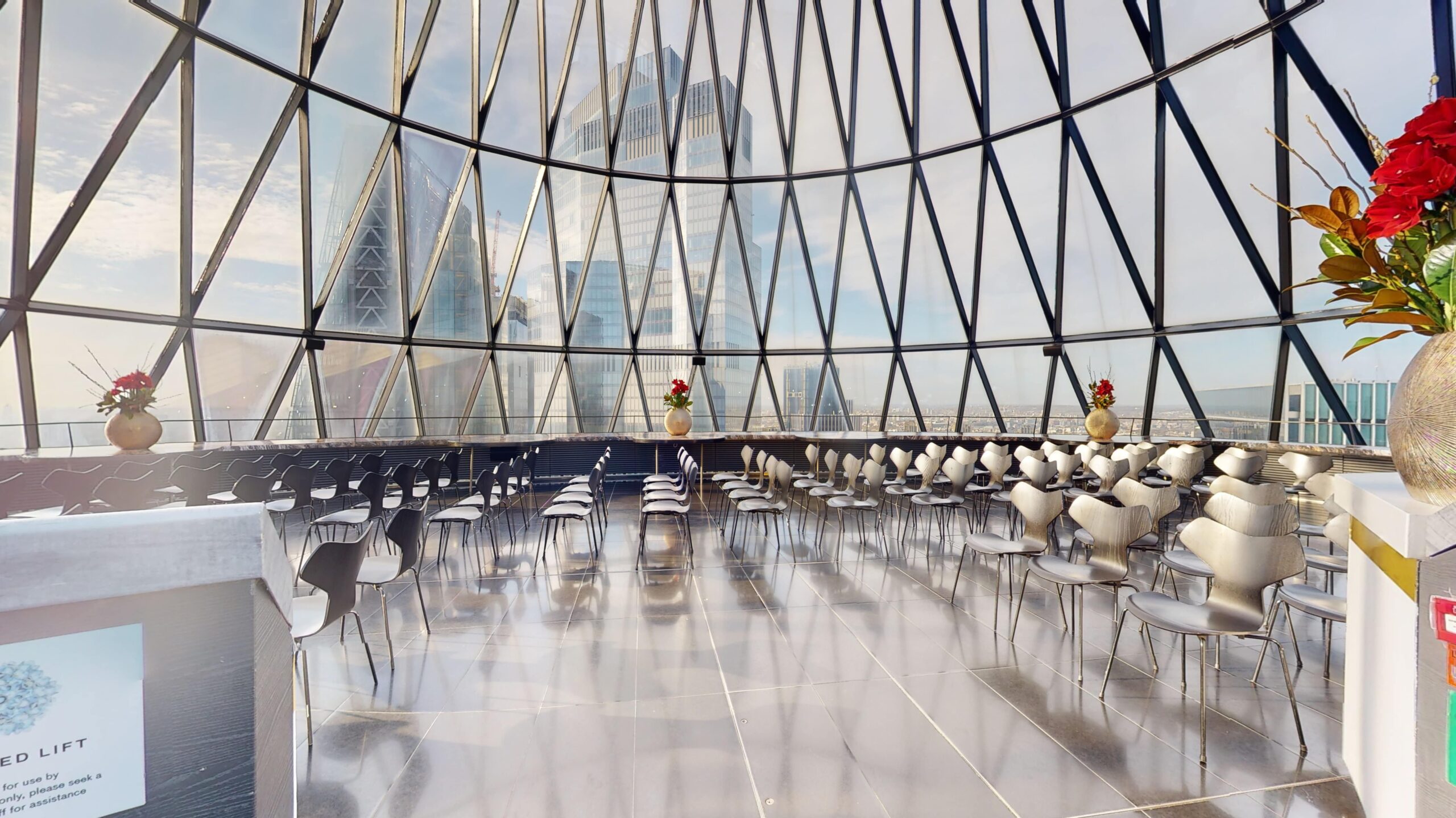 Searcys at the Gherkin